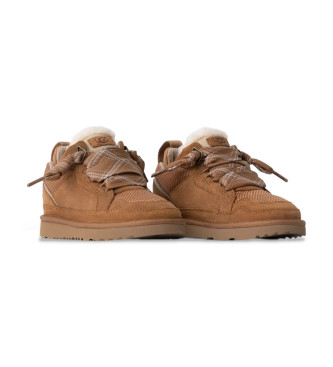 UGG Sneakers Lowmel in pelle marrone