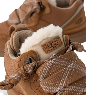 UGG Sneakers Lowmel in pelle marrone