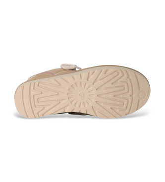 UGG Zapatillas de Piel Lowmel Meadow marr�n claro