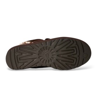 UGG Zapatillas de Piel Lowmel Western marrón