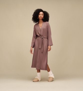 UGG Chinelos de Pele Scuffette II areia