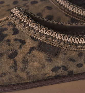 UGG Tasman Spotted Hausschuhe aus Leder braun