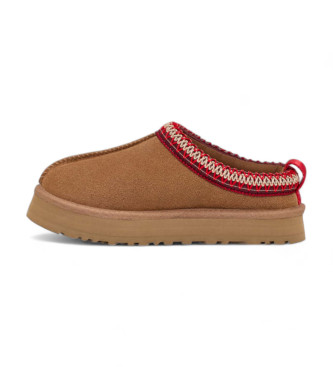 UGG Braune Tazz Leder Turnschuhe