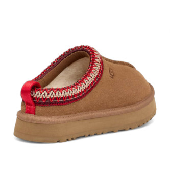 UGG Braune Tazz Leder Turnschuhe