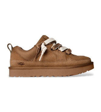 UGG Lo Lowmel chaussures en cuir marron