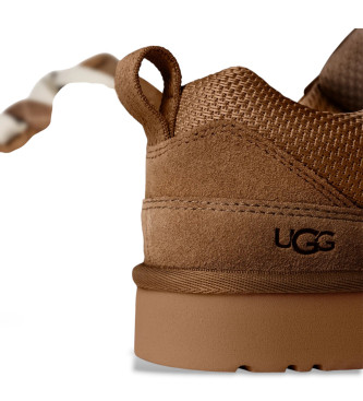 UGG Lo Lowmel chaussures en cuir marron