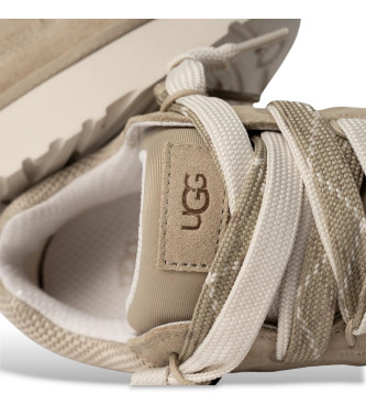 UGG Lo Lowmel - Baskets en cuir moutarde