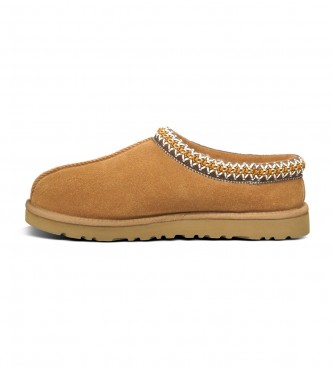 UGG Skórzane buty W Tasman brązowe