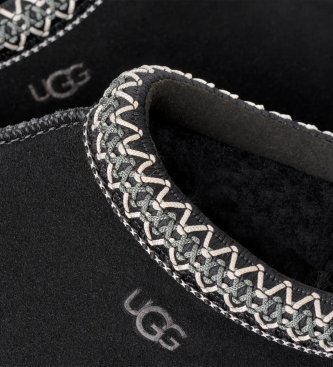 UGG Lederhausschuhe Tasman II schwarz