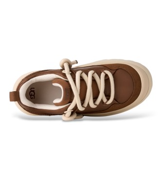 UGG Brown leather Heritage Utility sneakers