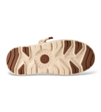 UGG Brown leather Heritage Utility sneakers