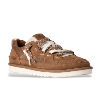 UGG Sneakers Minimel in pelle marrone