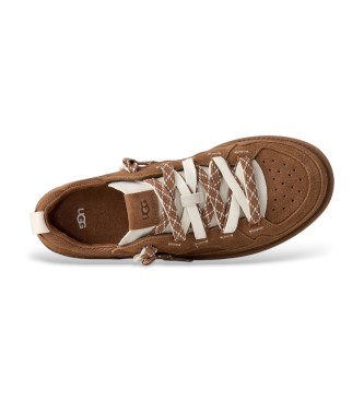 UGG Sneakers Minimel in pelle marrone
