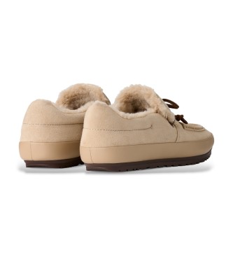 UGG Scarpe basse in pelle Quill Slip-On beige