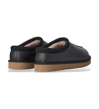 UGG Tasman Kontrast Ledermokassins schwarz