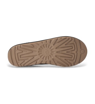 UGG Tasman Kontrast Ledermokassins schwarz