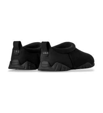 UGG Tasman Flex Lederpantoletten schwarz