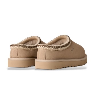 UGG Tasman II Hausschuhe aus Leder, beige