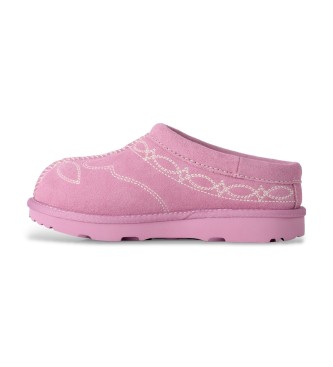 UGG Pantofole in pelle Tasman II Western rosa
