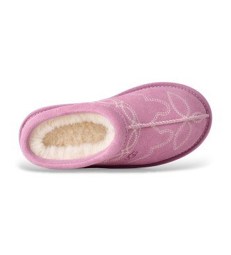 UGG Pantofole in pelle Tasman II Western rosa