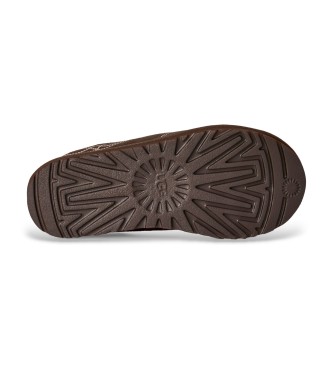 UGG Pantofole in pelle Tasman Western marroni
