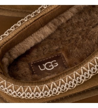 UGG Pantofole in pelle Tazz II marroni