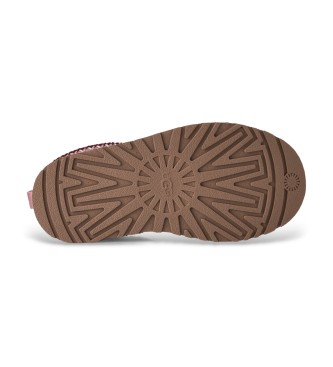 UGG Pantofole in pelle Tazz rosa