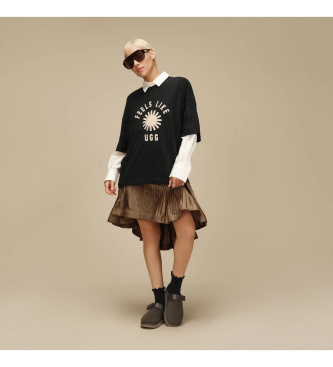 UGG Zuecos de piel Goldenstar verde kaki