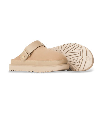 UGG Zuecos de Piel Goldenstar Villa marr�n claro
