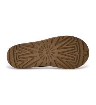 UGG Tasman II Clogs aus braunem Leder