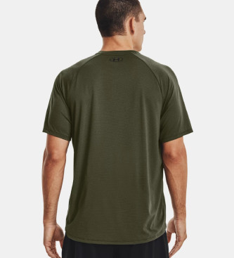 Under Armour T-shirt a maniche corte testurizzata verde UA Tech 2.0