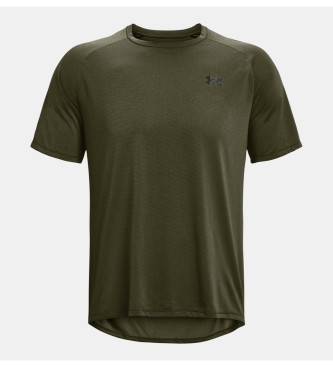 Under Armour UA Tech 2.0 Textured Korte Mouw T-shirt groen