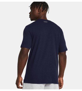 Under Armour Foundation navy kortrmet t-shirt