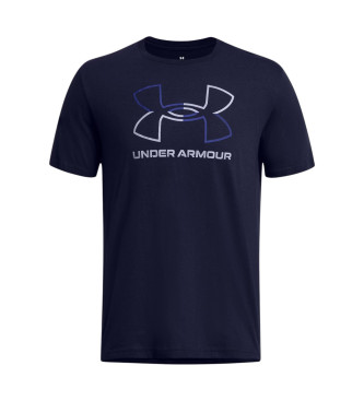 Under Armour Foundation navy short sleeve t-shirt