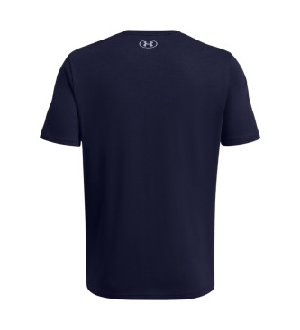 Under Armour Foundation navy short sleeve t-shirt