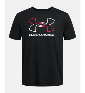 Under Armour T-shirt de manga curta UA Foundation Preto