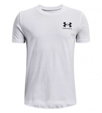 Under Armour T-shirt manica corta UA Sportstyle Left Chest bianca