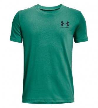Under Armour UA Sportstyle Left Chest Short Sleeve Top green