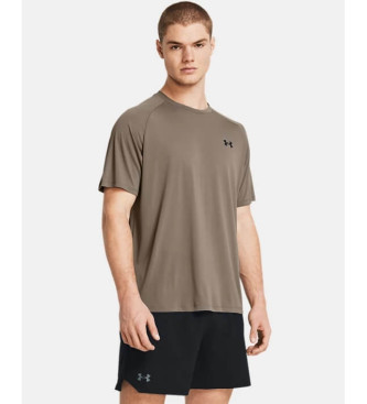 Under Armour UA Tech 2.0 taupe kortrmad t-shirt