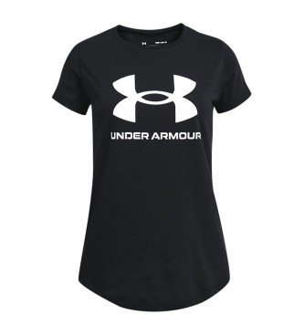 Under Armour UA Sportstyle Print T-Shirt schwarz