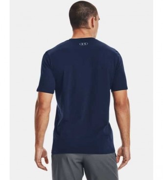Under Armour T-shirt con scatola UA blu navy