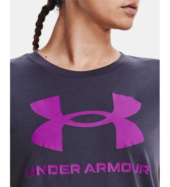 Under Armour UA Sportstyle Grafisch Kort Paars T-Shirt