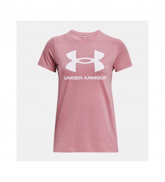 Under Armour T-shirt rosa Ua Sportstyle
