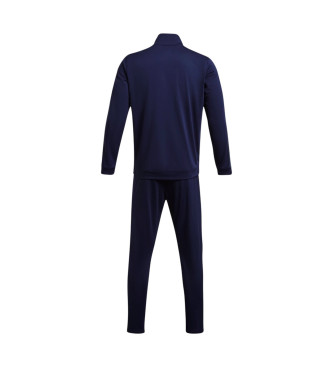 Under Armour Rival navy knitted tracksuit