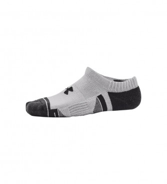Under Armour Pack de 3 calcetines UA Performance Tech gris, blanco, negro -  Tienda Esdemarca calzado, moda y complementos - zapatos de marca y  zapatillas de marca