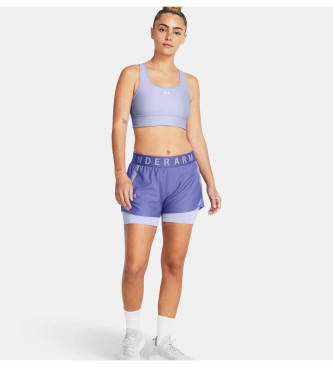 Under Armour UA Play Up 2-in-1 Shorts blue lilac