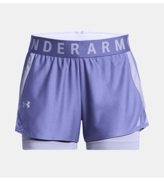 Under Armour UA Play Up 2-i-1 shorts bl lila