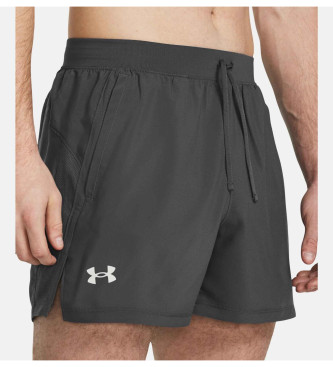 Under Armour Launch Ongevoerde 13cm korte broek grijs