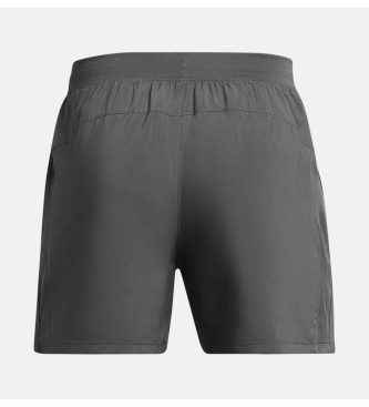 Under Armour Launch Ongevoerde 13cm korte broek grijs