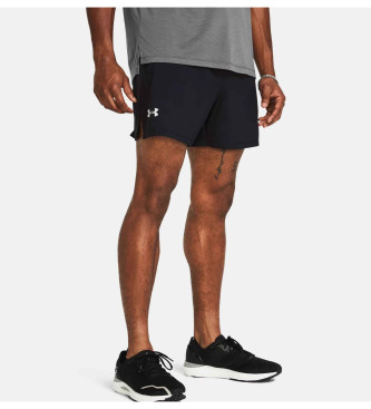 Under Armour Shorts de 13cm Launch Unlined negro